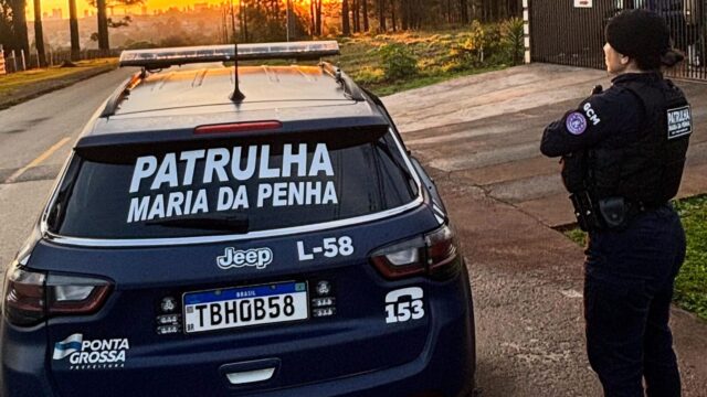Guarda Municipal de Ponta Grossa é apontada como referência pelo TCE-PR em estudo sobre enfrentamento à violência contra a mulher