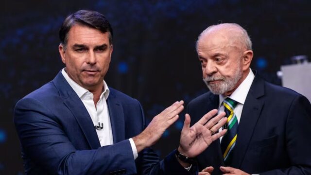 O presidente Luiz Inácio Lula da Silva gesticula durante evento em imagem de arquivo